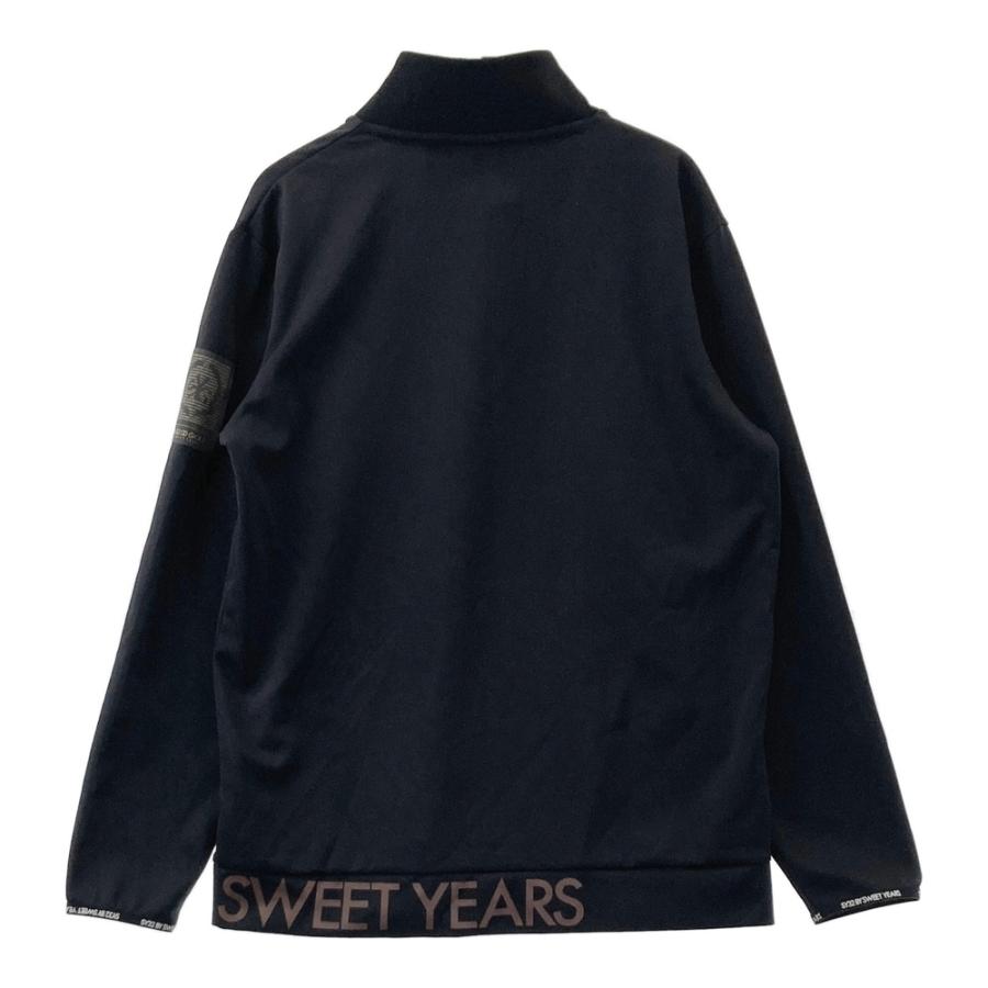 サイズ：L SY32 BY SWEET YEARS GOLF エスワイサーティトゥ  ハーフジップ 長袖Tシャツ  ブラック系 [240101706225] ゴルフウェア メンズ ストスト SY32 by SWEET YEARS（エスワイサーティトゥバイスィートイヤーズ