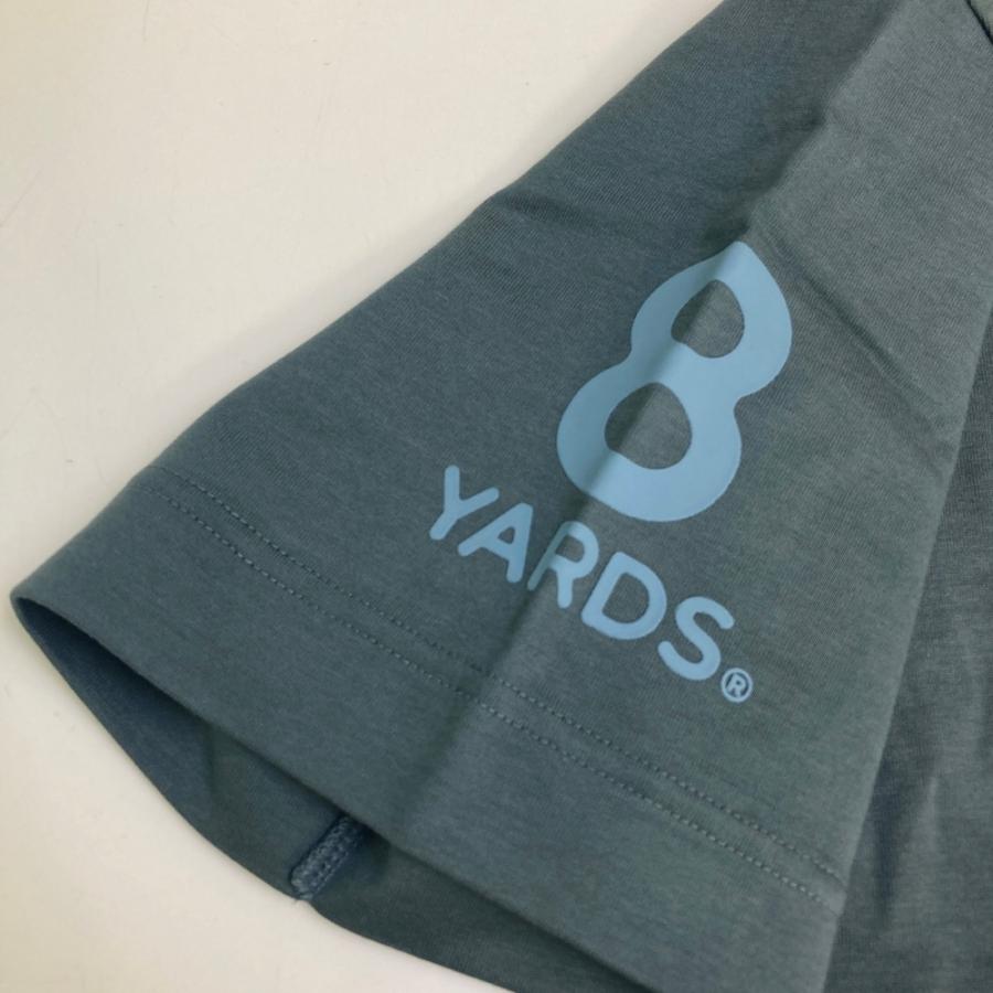 新品】8YARDS ハチヤーズ 2024年モデル 半袖Tシャツ グレー系 L ゴルフ