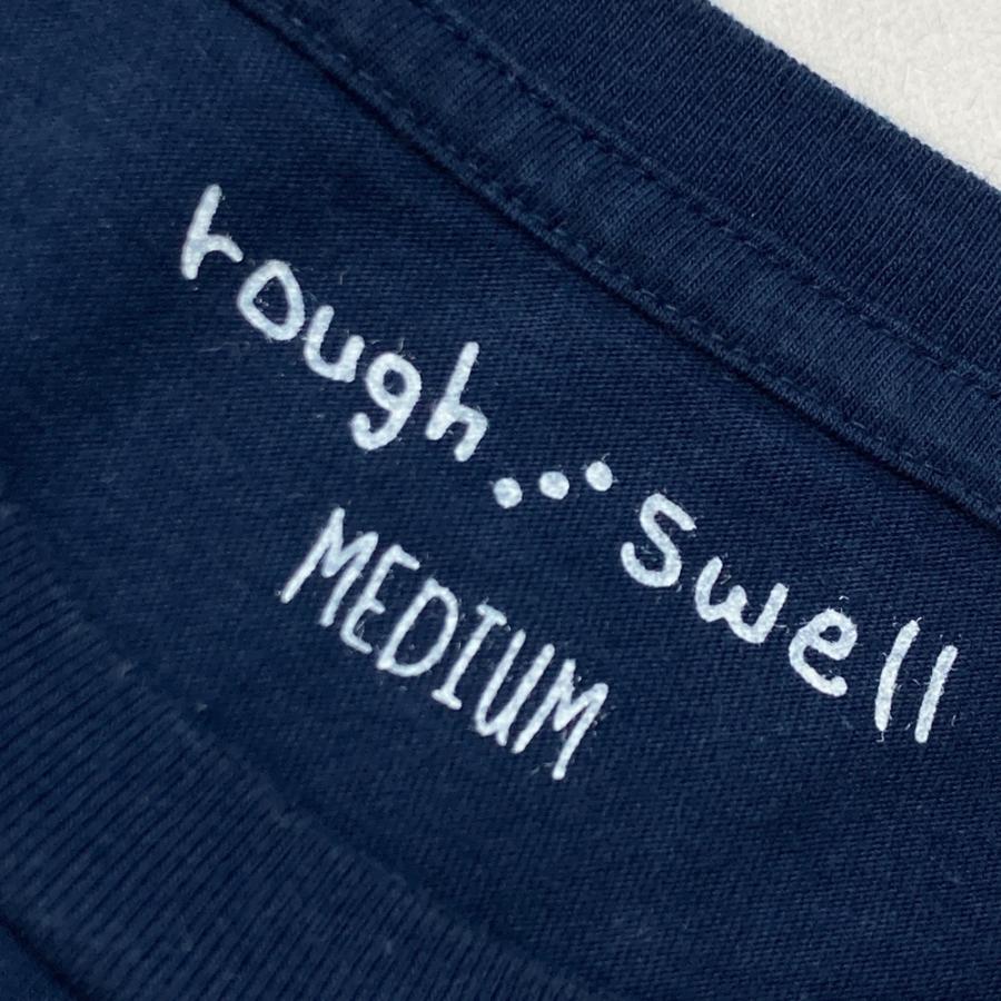 ROUGH&SWELL ラフアンドスウェル 半袖Tシャツ ネイビー系 MEDIUM