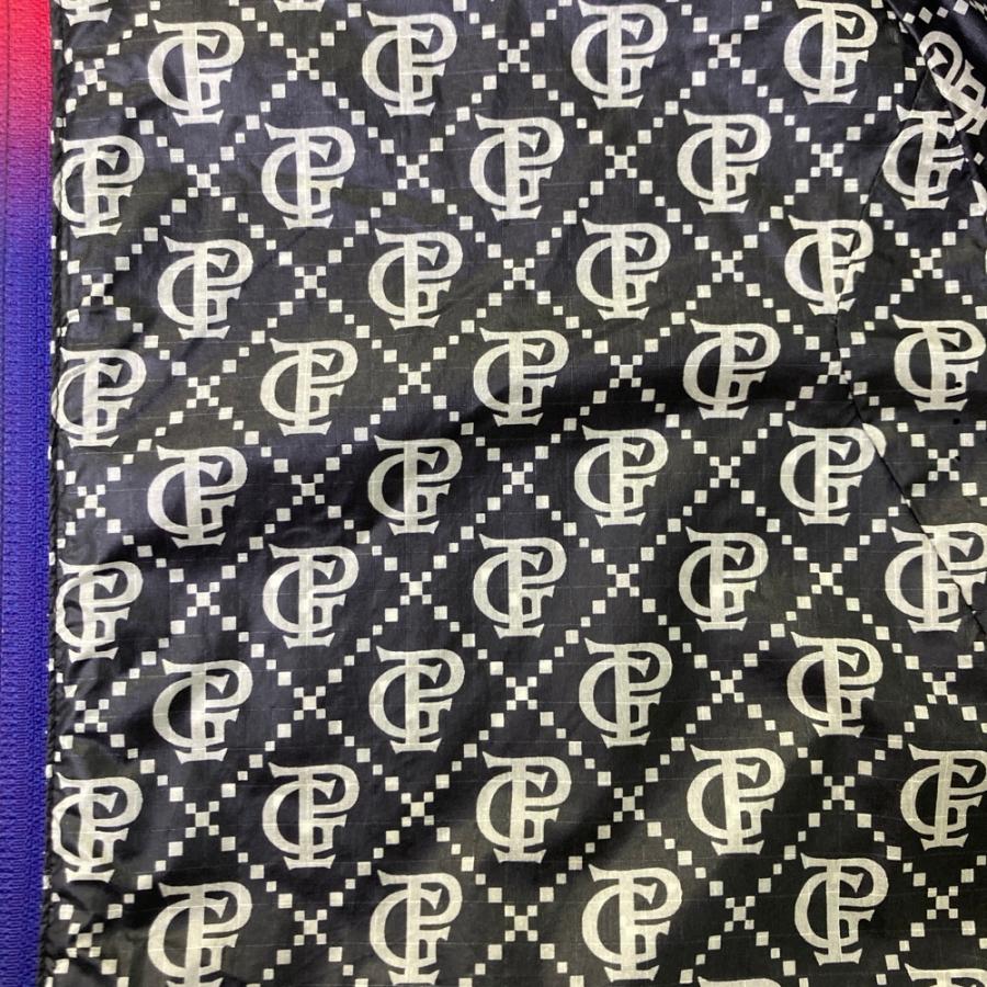 PEARLY GATES（パーリーゲイツ） ナイロンジャケット 総柄 ネイビー系