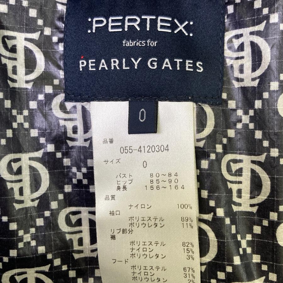 PEARLY GATES パーリーゲイツ ナイロンジャケット 総柄 ネイビー系 0
