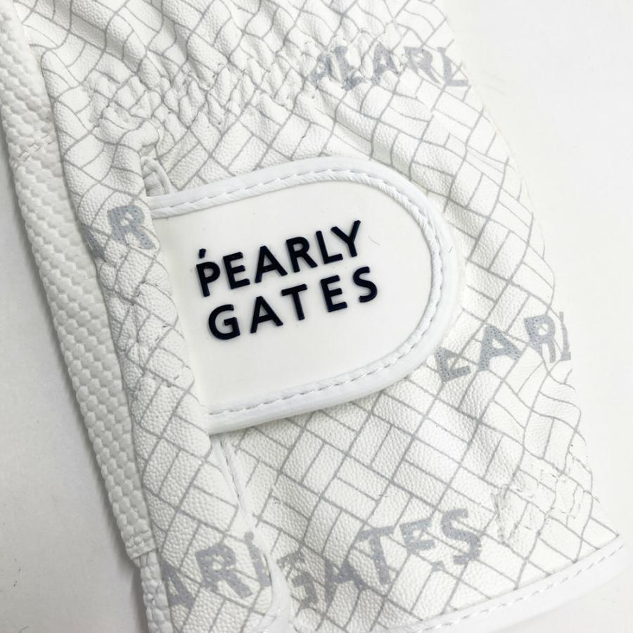 新品】PEARLY GATES パーリーゲイツ グローブ 両手 ホワイト系 S