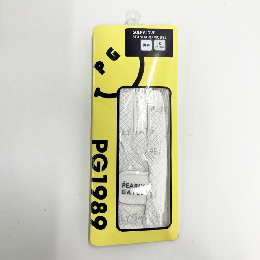 新品】PEARLY GATES パーリーゲイツ グローブ 両手 ホワイト系 S