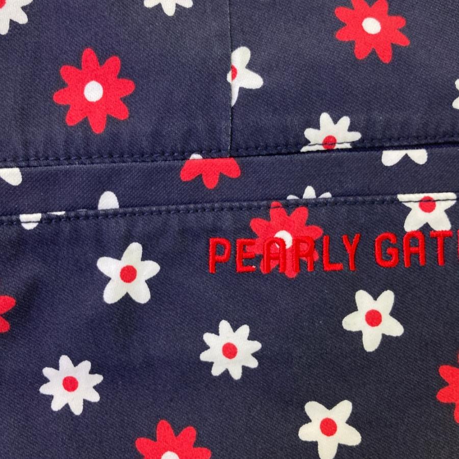 PEARLY GATES（パーリーゲイツ） ハーフパンツ 花柄 ネイビー系 3