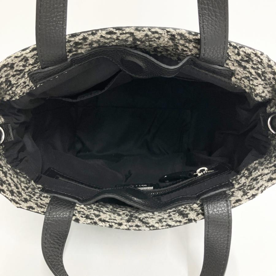 美品】IACUCCI イアクッチ ARIA LANA BOUCLETTE 2WAY ハンドバッグ 