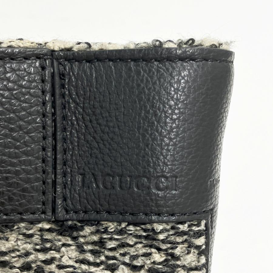 美品】IACUCCI イアクッチ ARIA LANA BOUCLETTE 2WAY ハンドバッグ 