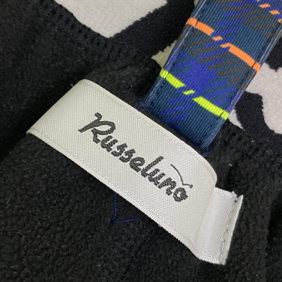 RUSSELUNO ラッセルノ 裏起毛パンツ ルチャ チェック柄 ブルー系 4