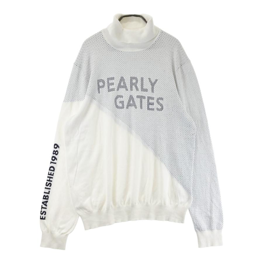 PEARLY GATES パーリーゲイツ 2024年モデル タートルネック ニット