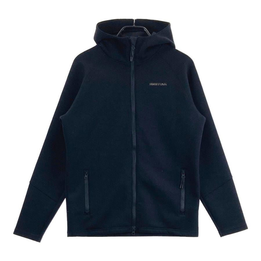 BRIEFING GOLF ブリーフィング 長袖ジップパーカー ブラック系 M