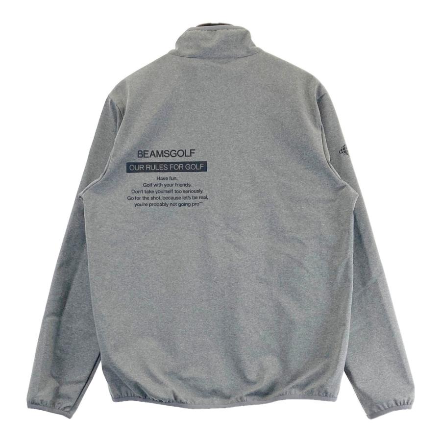 BEAMS GOLF ビームスゴルフ ナイロンジャケット BEAMS GOLF ビームスゴルフ 長袖 ナイロン ジップジャケット グレー系