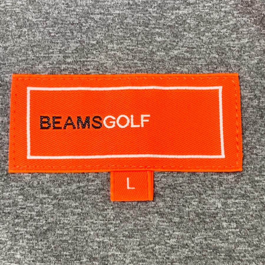 BEAMS GOLF ビームスゴルフ 長袖 ナイロン ジップジャケット グレー系