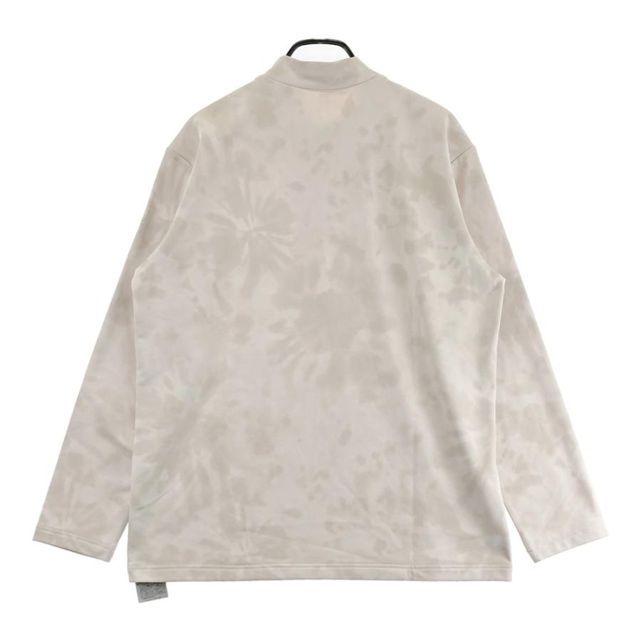 サイズ：2XL TRAVIS MATHEW トラビスマシュー  ハイネック 長袖Tシャツ 総柄 ベージュ系 [240101707691] ゴルフウェア メンズ ストスト TRAVISMATHEW 【美品】TRAVIS MATHEW トラビスマシュー ハイネック