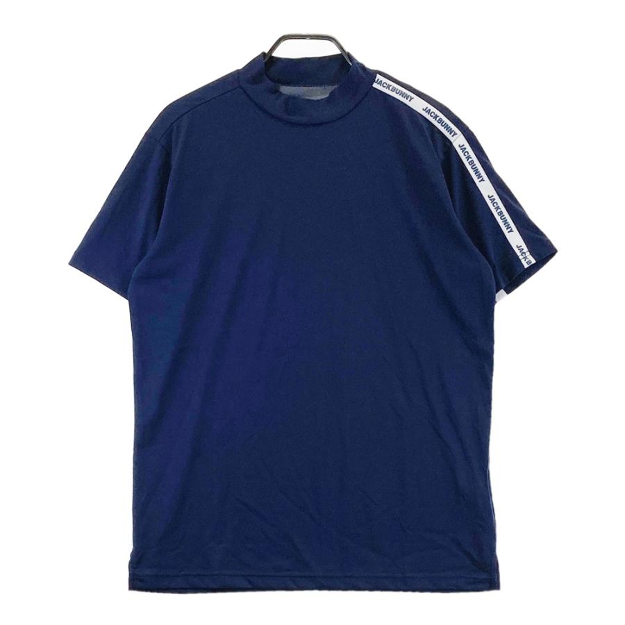 JACK BUNNY ジャックバニー ハイネック 半袖Tシャツ ネイビー系 6