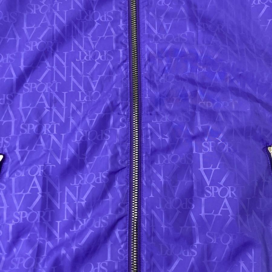 LANVIN SPORT ランバン スポール ナイロン ジップジャケット ロゴ 総柄