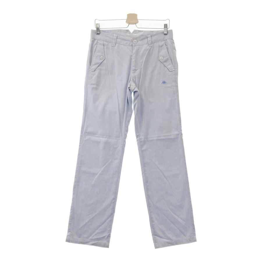 KAPPA GOLF カッパゴルフ ストレッチパンツ ストライプ柄 ネイビー系 