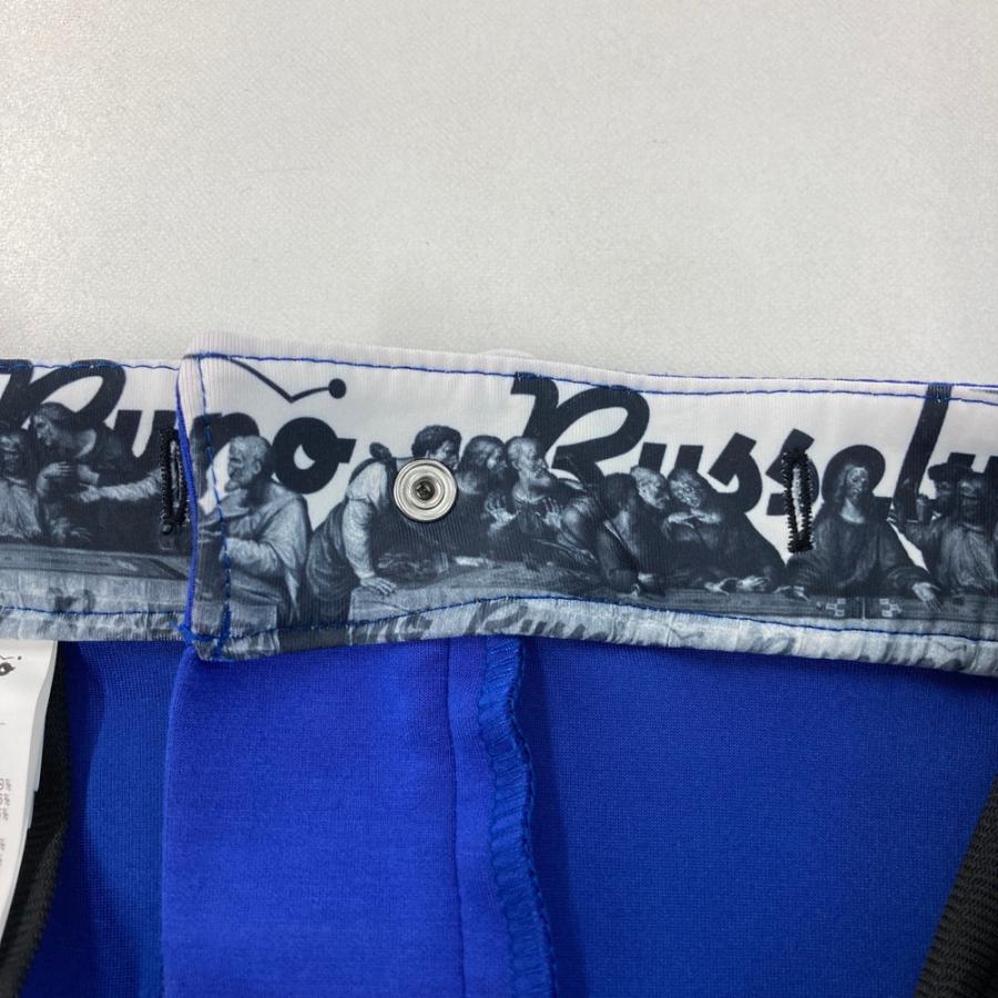 Russeluno（ラッセルノ） ストレッチパンツ サイドテープ ブルー系 5