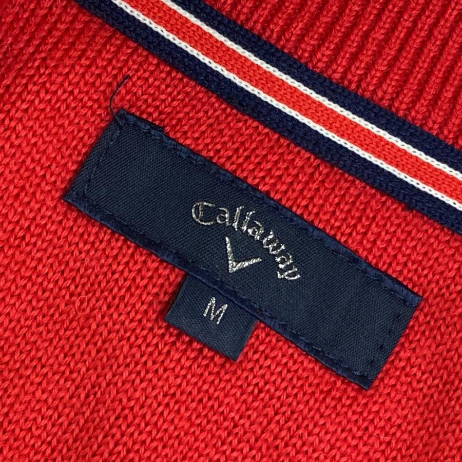 Callaway（キャロウェイ） ニット ジップジャケット アーガイル柄