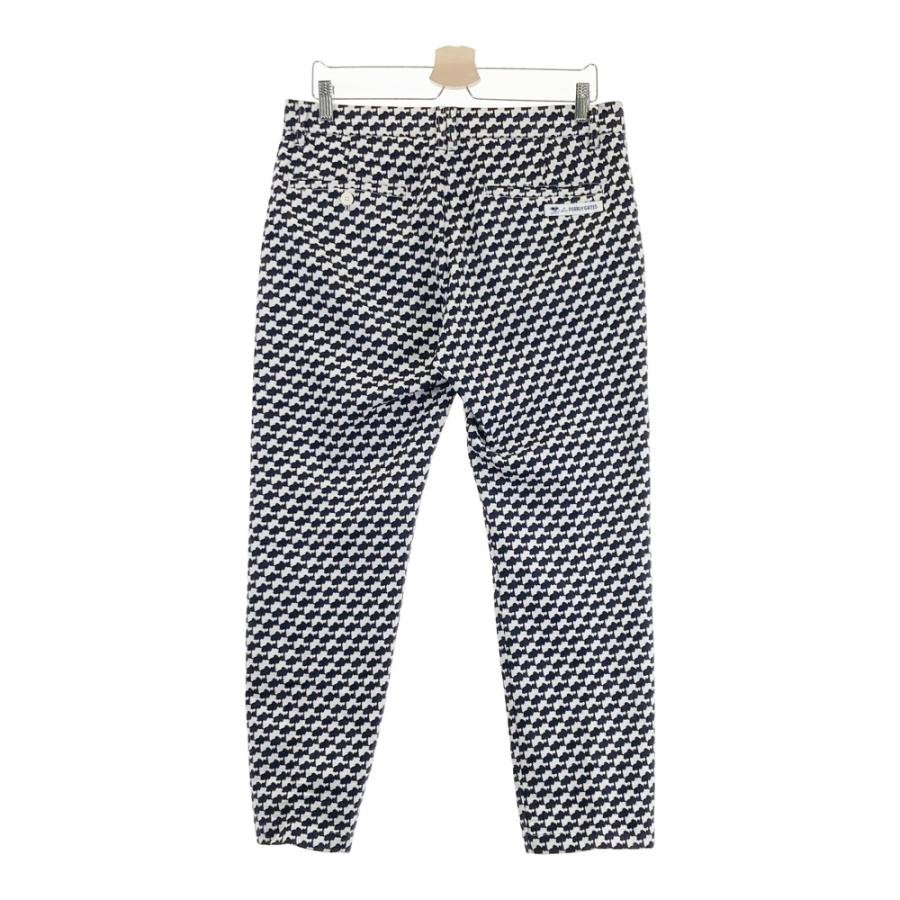 パーリーゲイツ　スヌーピー　ロングパンツ　総柄　ブラック/グレー　4/M 春夏 PEARLY GATES パーリーゲイツ ×PEANUTS ロングパンツ スヌーピー柄