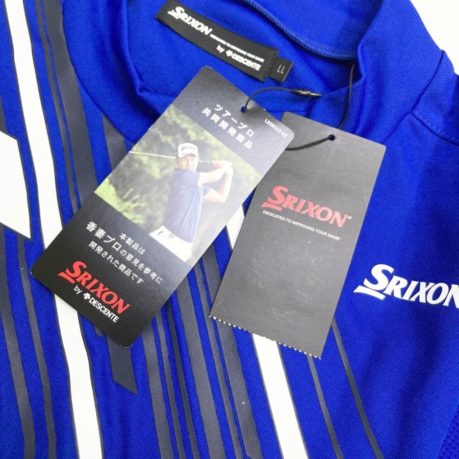 SRIXON 【新品】SRIXON スリクソン by DESCENTE モックネック 半袖T