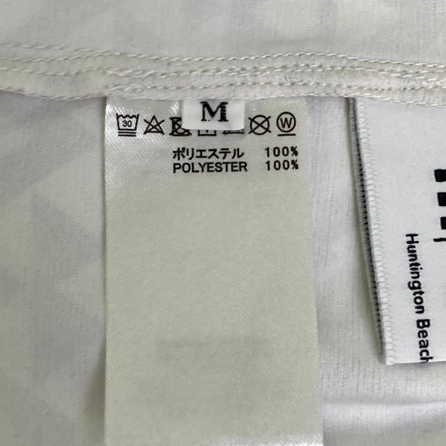 TRAVISMATHEW トラビスマシュー 長袖ポロシャツ 総柄 グレー系 M