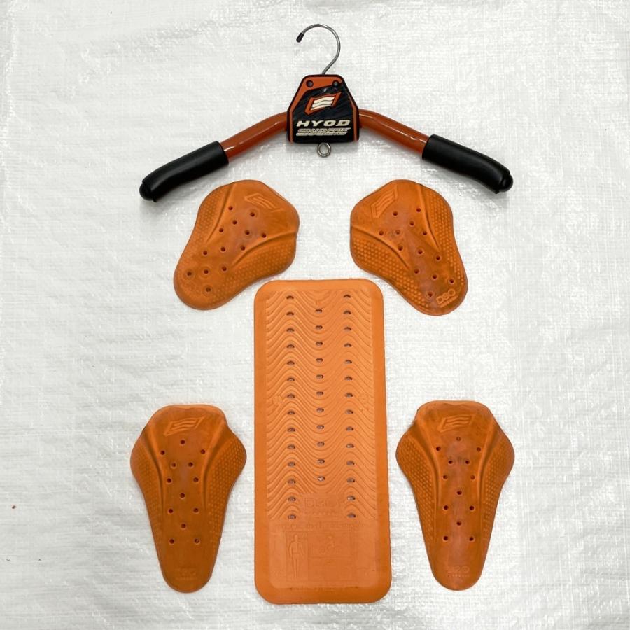 HYOD ヒョウドウ ダウンジャケット オレンジ系 M バイクウェア メンズ