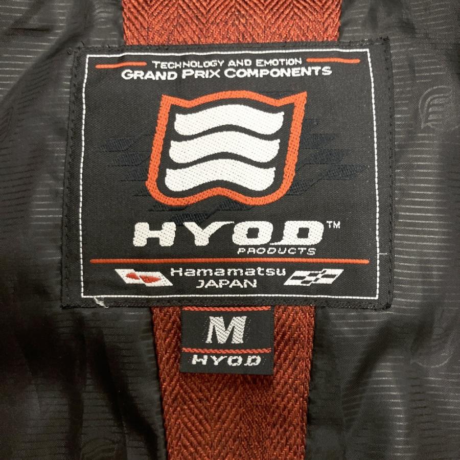 HYOD ヒョウドウ ダウンジャケット オレンジ系 M バイクウェア メンズ