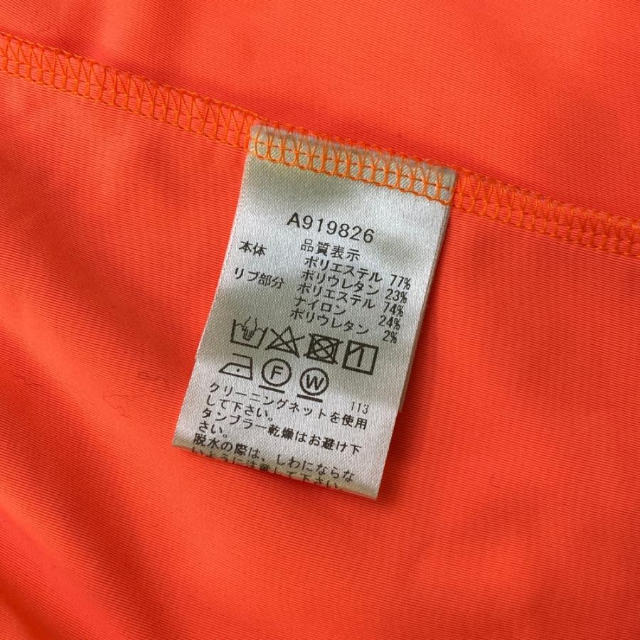 【美品】アルチビオ archivio シャツ 38 Mサイズ　オレンジ　モック ARCHIVIO アルチビオ 長袖Tシャツ オレンジ系 38 ゴルフウェア