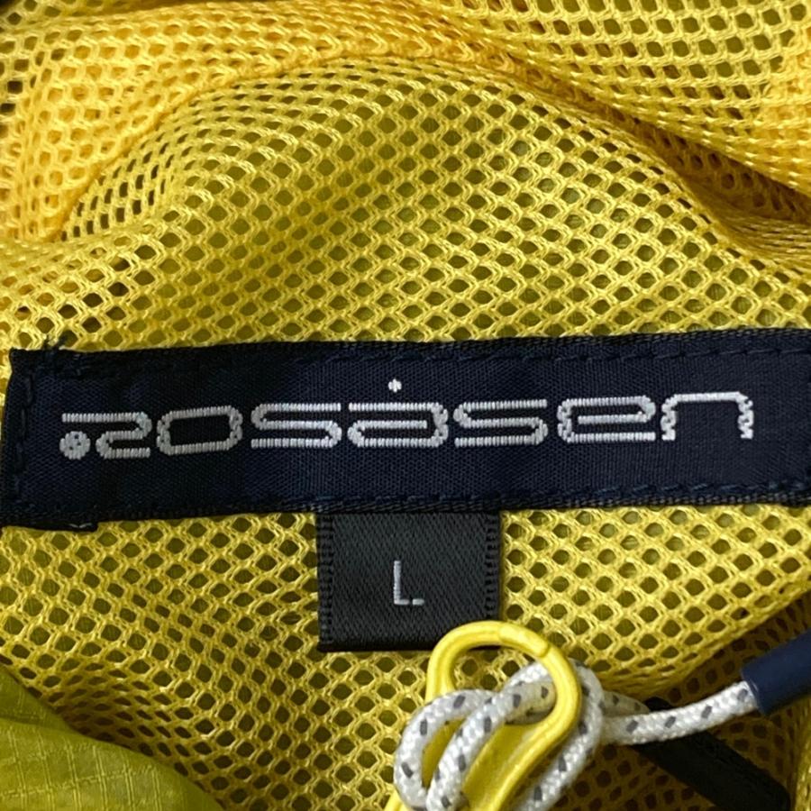 ROSASEN ロサーセン 044-59212 フード付 ナイロンジャケット イエロー 