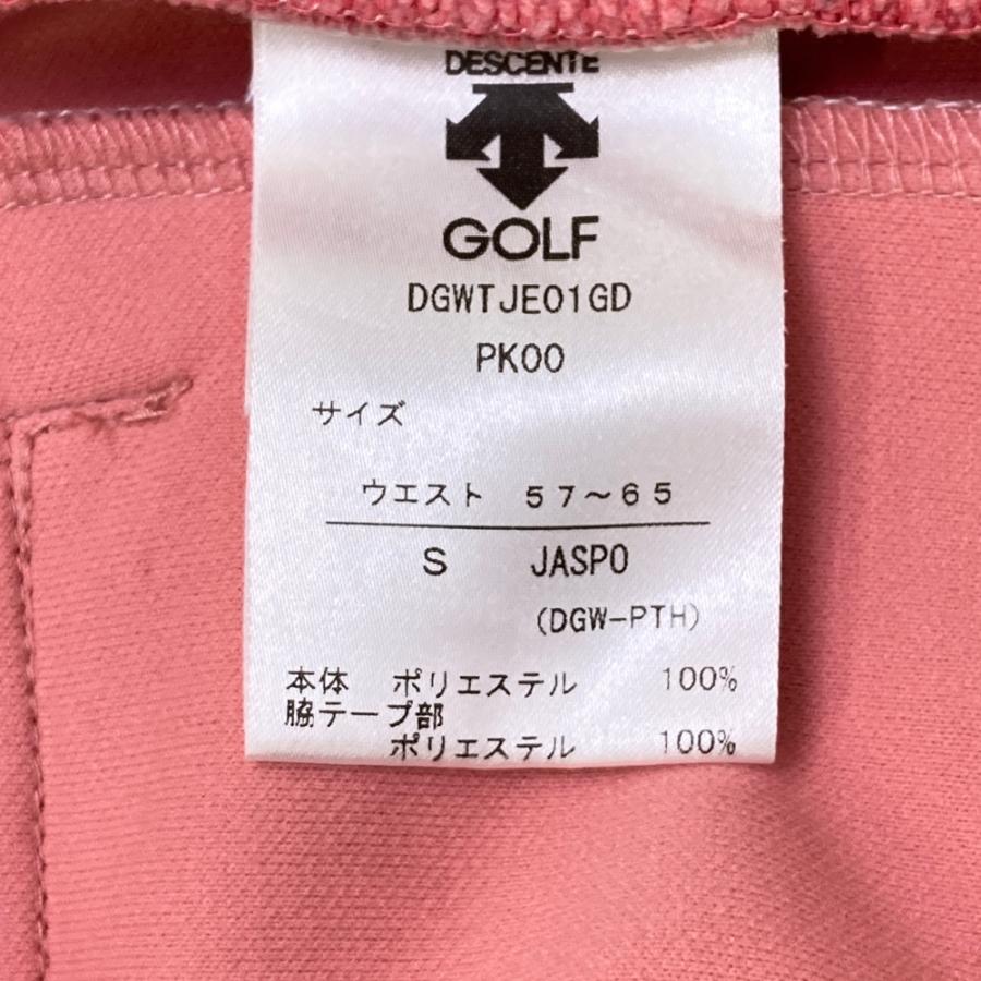 DESCENTE GOLF デサントゴルフ スウェットスカート ピンク系 S ゴルフ