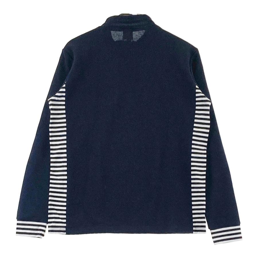 サイズ：38 ARCHIVIO アルチビオ  ハーフジップ 長袖Tシャツ  ネイビー系 [240101660090] ゴルフウェア レディース ストスト archivio（アルチビオ） ハーフジップ 長袖Tシャツ ネイビー系 38