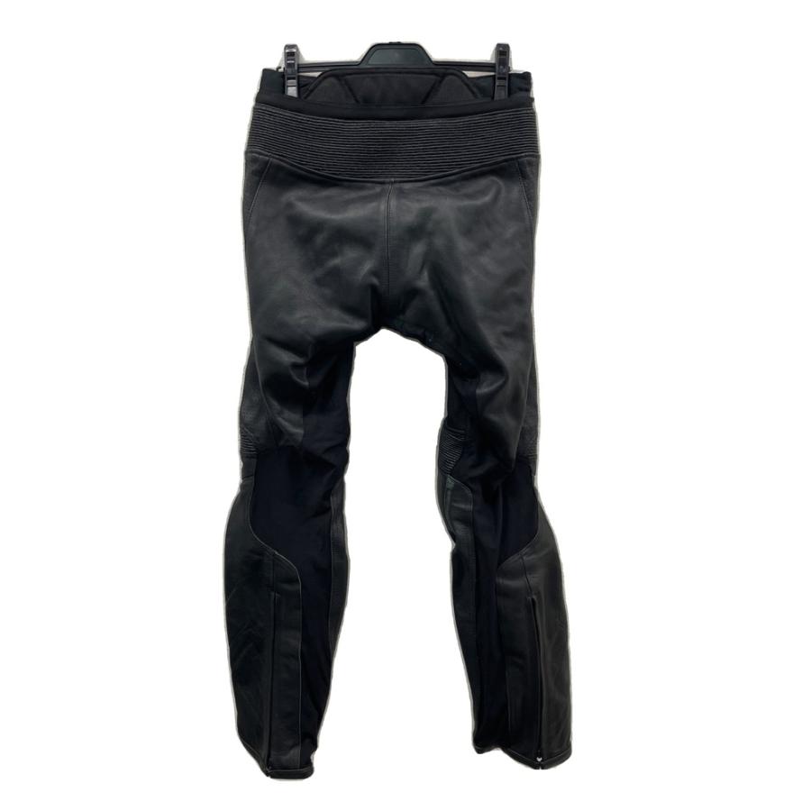 HYOD ヒョウドウ メッシュ パンチングレザー パンツ ブラック系 M