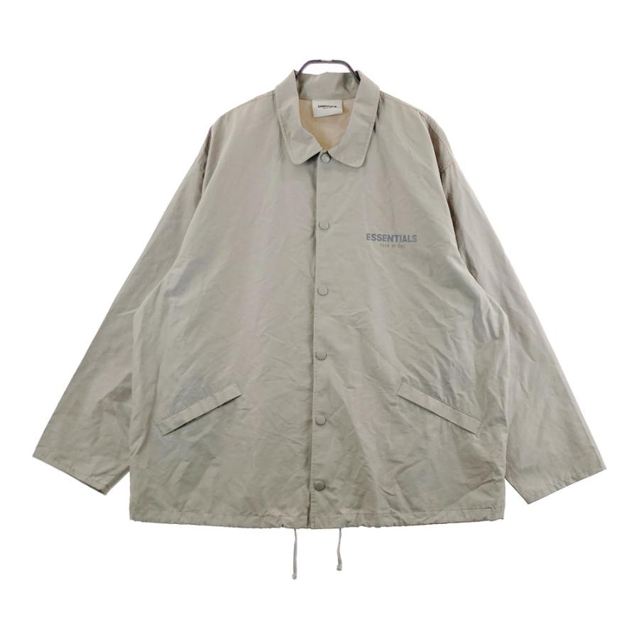 ESSENTIALS エッセンシャルズ ナイロンコーチジャケット グレー系 L 
