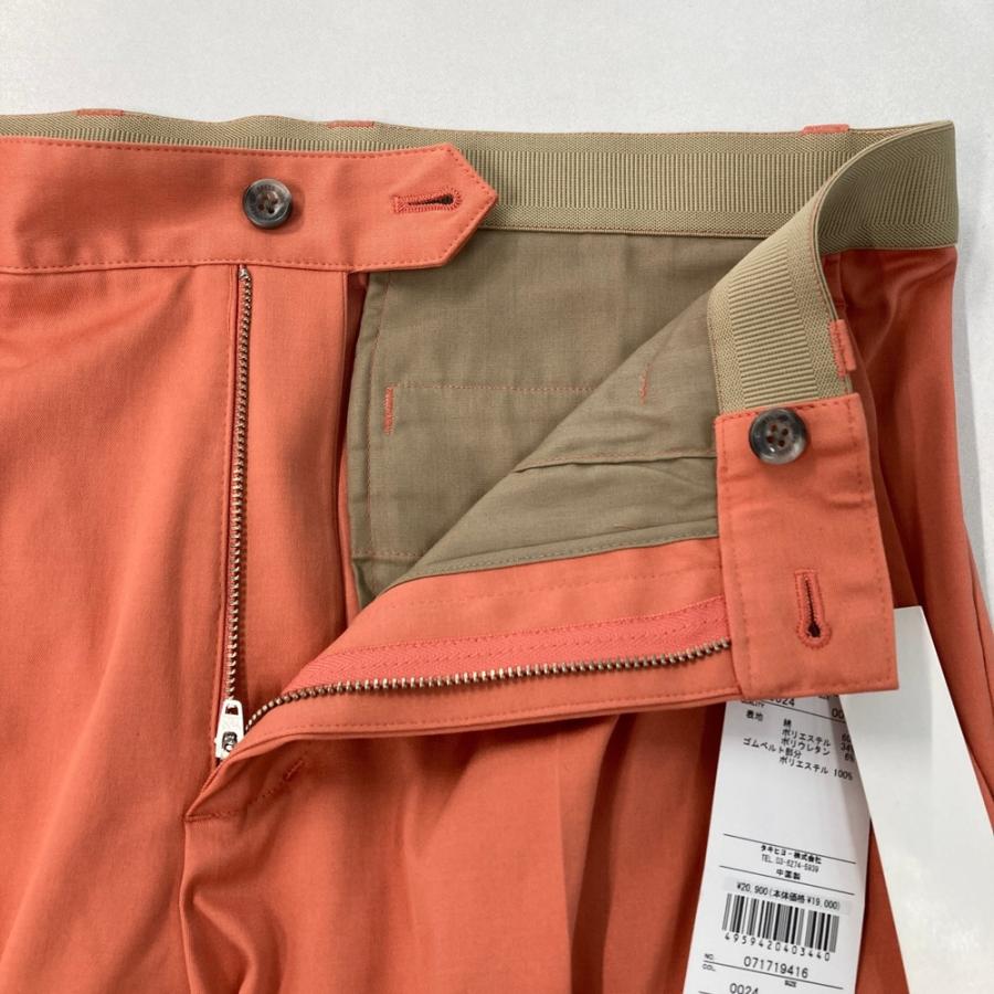 ZOY（ゾーイ） 【新品】ZOY ストレッチパンツ オレンジ系 85 ゴルフ