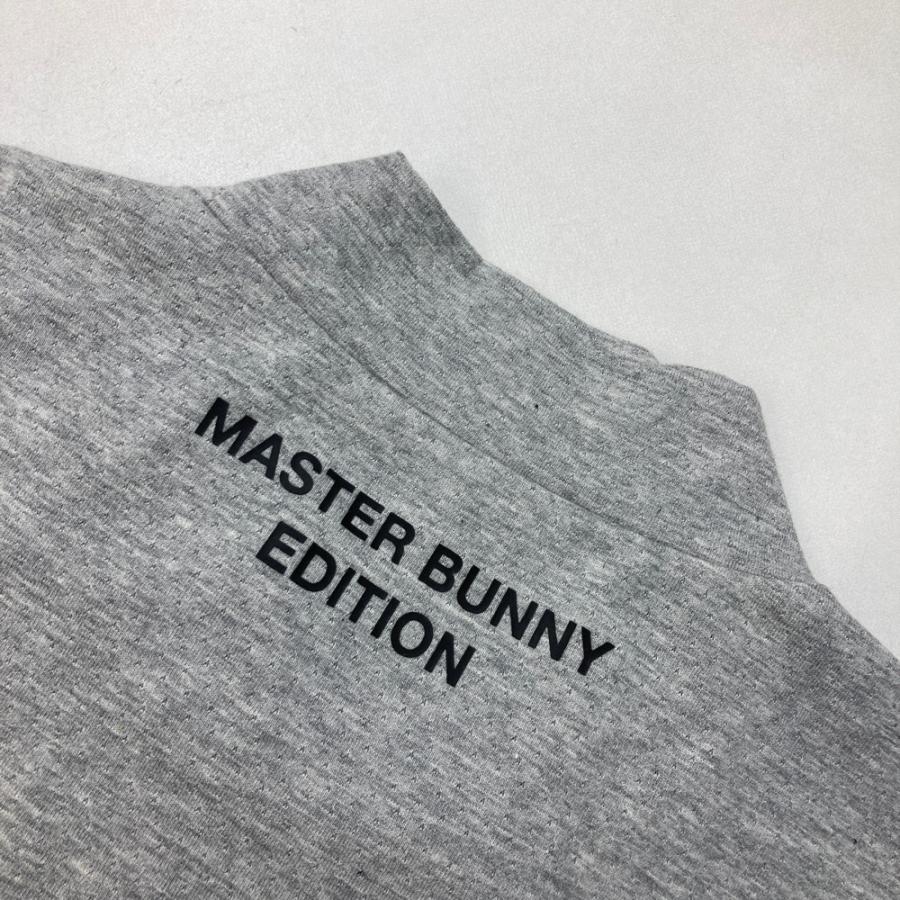 サイズ：7 MASTER BUNNY EDITION マスターバニーエディション 2025年 半袖ハイネックTシャツ  グレー系 [240101710900] ゴルフウェア メンズ ストスト MASTER BUNNY EDITION（マスターバニーエディション） 【新品】MASTER