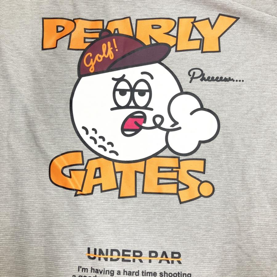 サイズ：6 PEARLY GATES パーリーゲイツ 2024年 半袖Tシャツ  グレー系 [240101710908] ゴルフウェア メンズ ストスト PEARLY GATES（パーリーゲイツ） 【新品】PEARLY GATES 2024年 半袖T