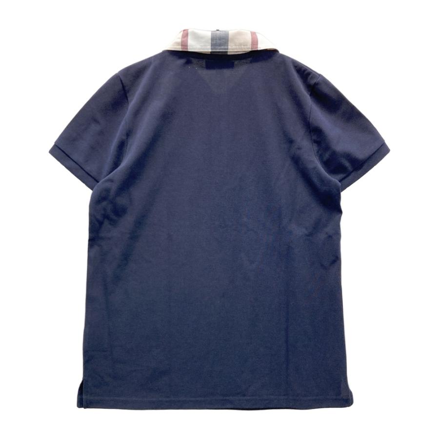 BURBERRY BLUE LABEL バーバリーブルーレーベル 半袖ポロシャツ 襟