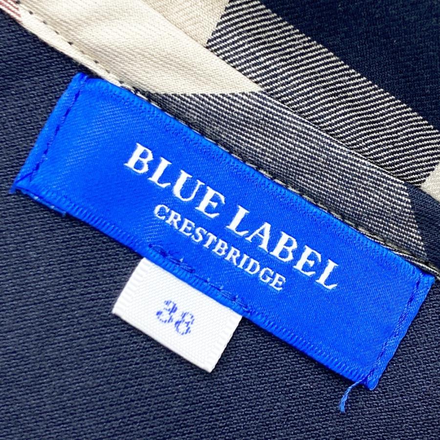 BURBERRY BLUE LABEL バーバリーブルーレーベル 半袖ポロシャツ 襟