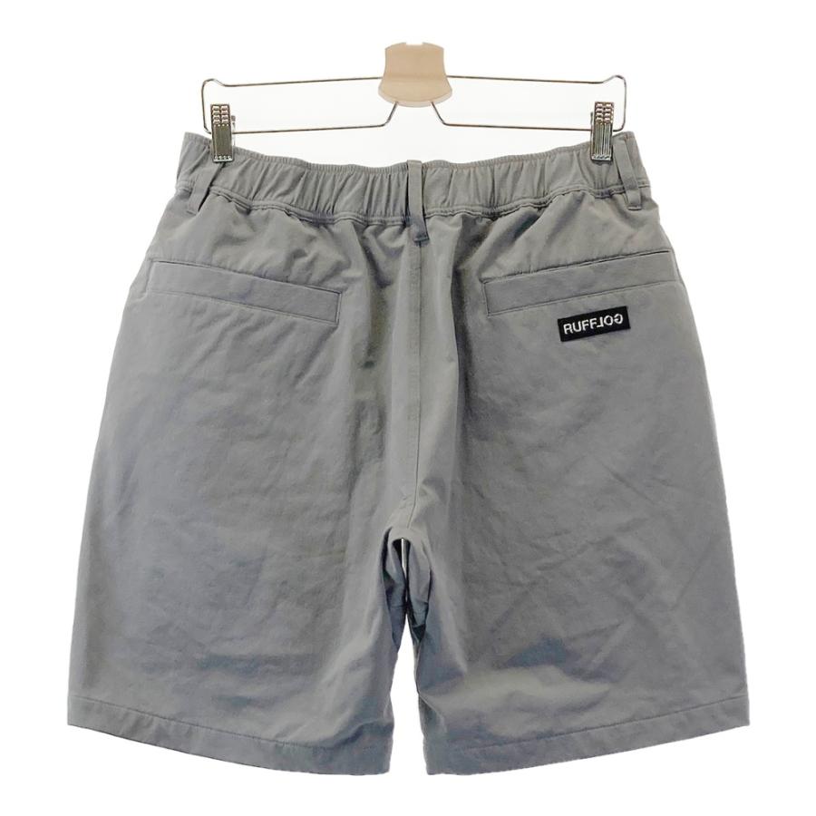 【RUFFLOG】水色／グレー ハーフパンツ RUFFLOG ラフロッグ ストレッチ ハーフパンツ グレー系 XL ゴルフ