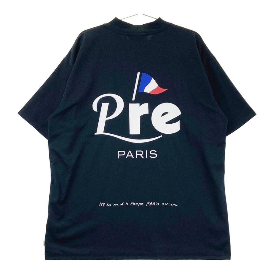 RENOMA GOLF レノマゴルフ モックネック 半袖Tシャツ ブラック系 XL
