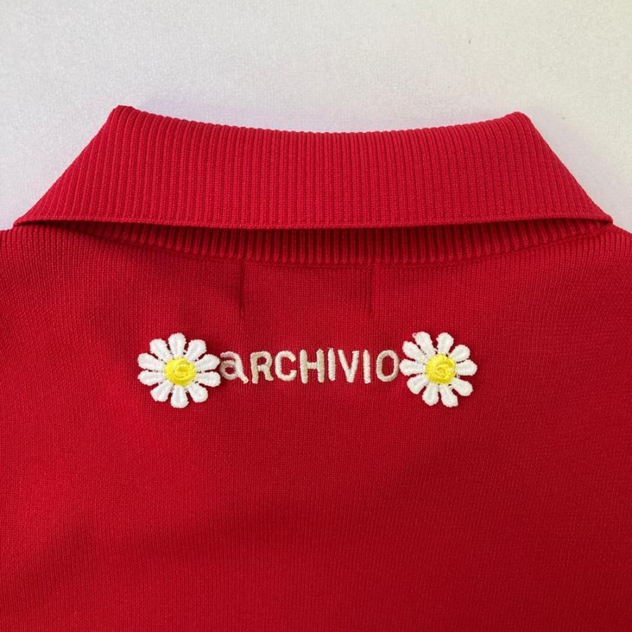archivio（アルチビオ） ; 2025年モデル 半袖 マーガレット ニット