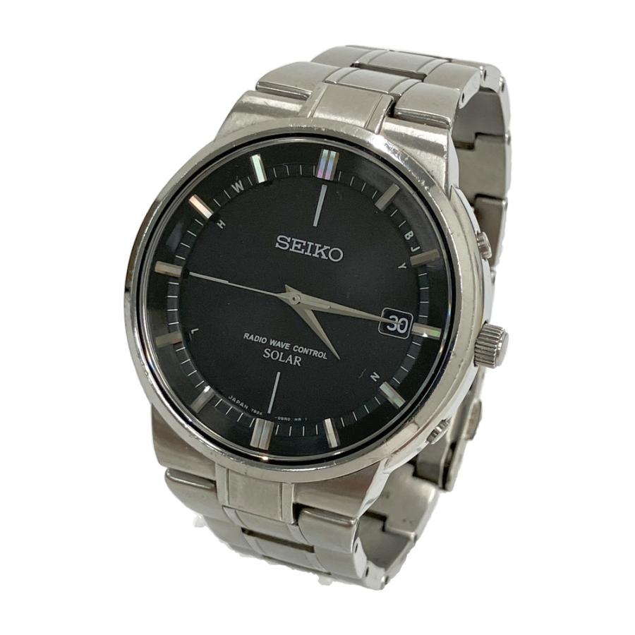 SEIKO セイコー 7B24-0AZ0 腕時計 電波ソーラー スピリット RADIO WAVE 