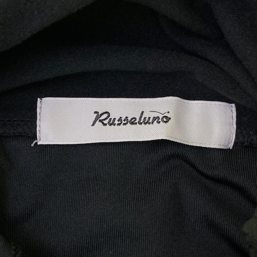 RUSSELUNO ラッセルノ タートルネック 長袖プルオーバー ブラック系 5