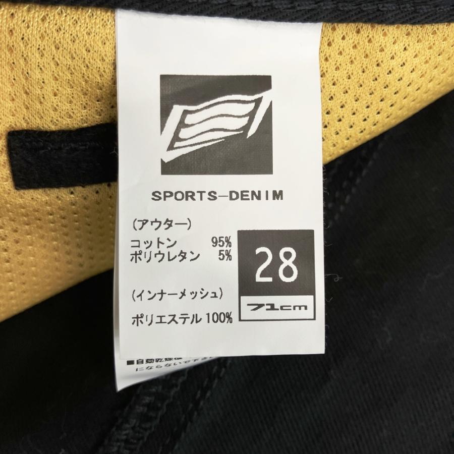 HYOD ヒョウドウ スポーツデニム ライディングパンツ D3O ブラック系 