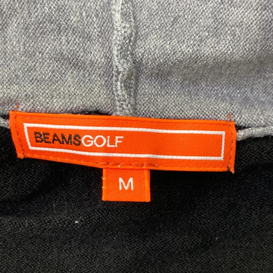 BEAMS GOLF（ビームス ゴルフ） ニットパーカー ブラック系 M ゴルフ