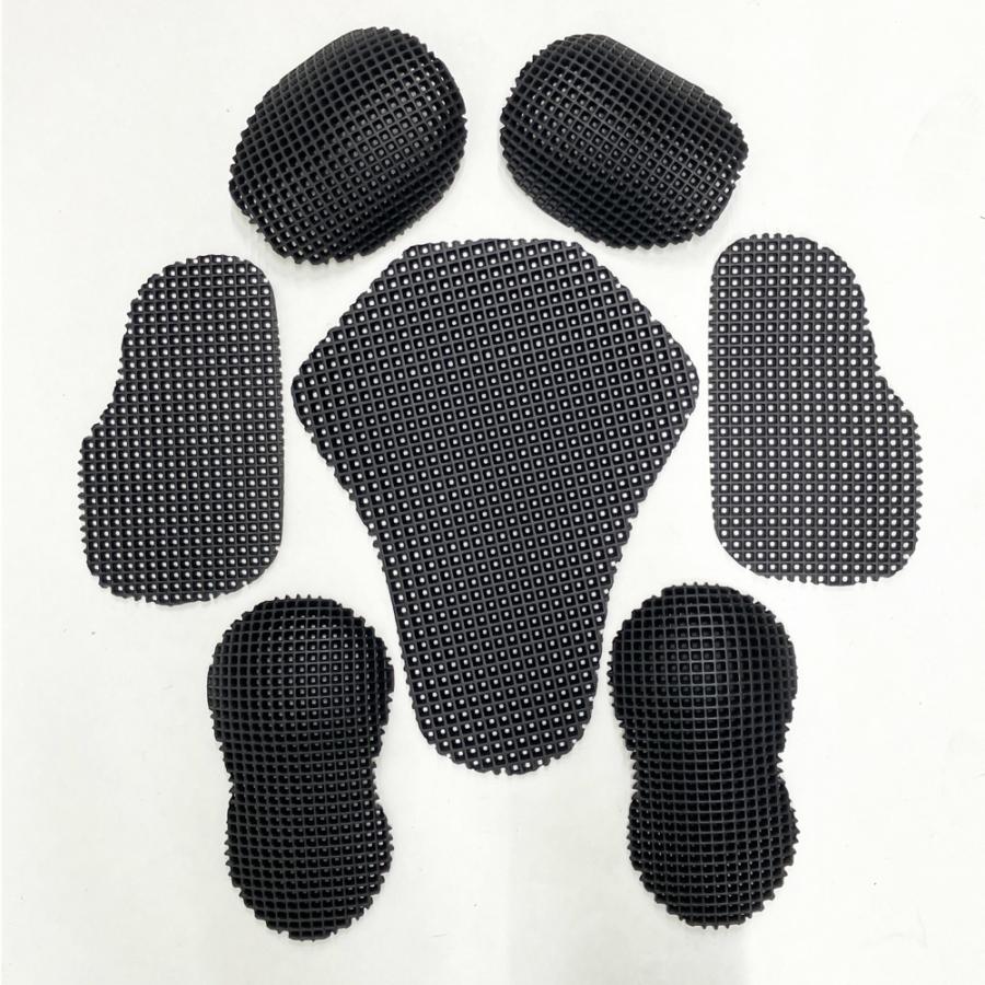 elf エルフ EJ-S102 フレッドメッシュジャケット ブラック系 L バイク