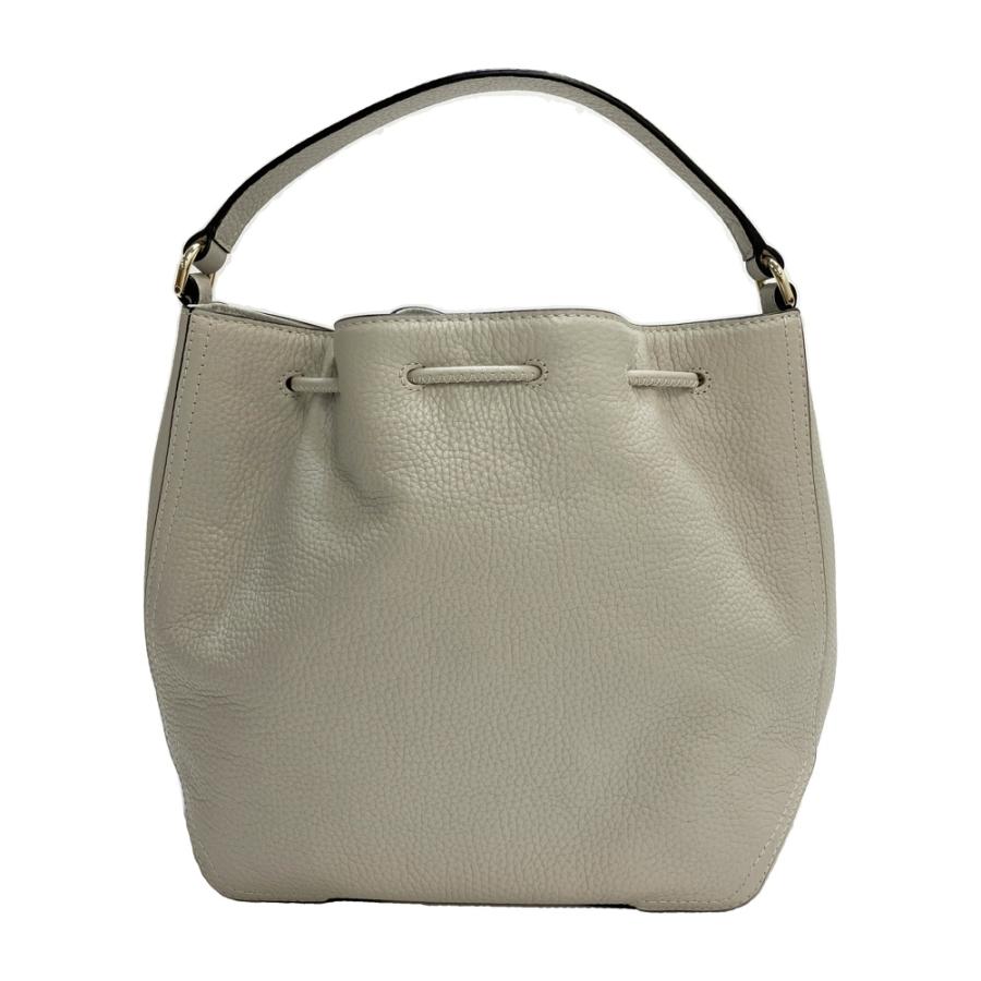 FURLA フルラ アテナ 2WAY 巾着 ハンドバッグ ベージュ系 : ブランド
