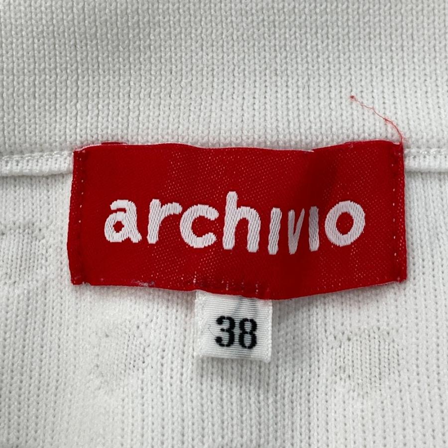 archivio（アルチビオ） ニットスカート ドット柄 ホワイト系 38