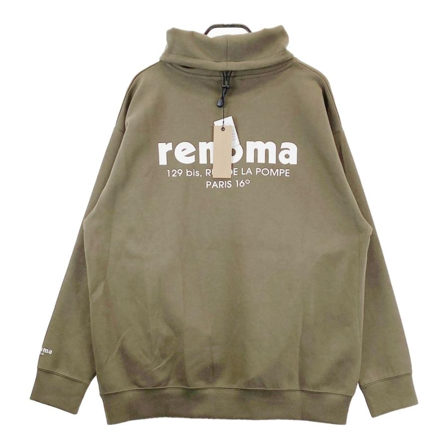 サイズ：XL RENOMA GOLF レノマゴルフ  ハイネック スウェットトレーナー  ブラウン系 [240101712934] ゴルフウェア メンズ ストスト renoma（レノマ） 【新品】RENOMA GOLF レノマゴルフ ハイネック