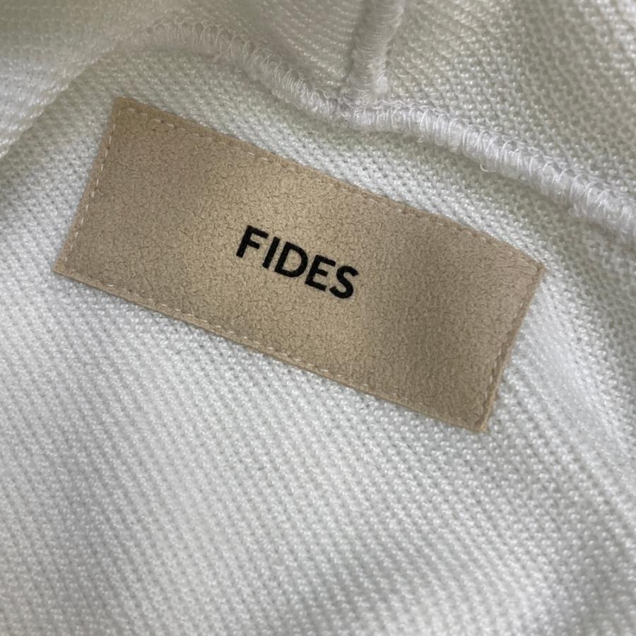 FIDES GOLF フィデスゴルフ ×CLUBHAUS スウェットパーカー ホワイト系 