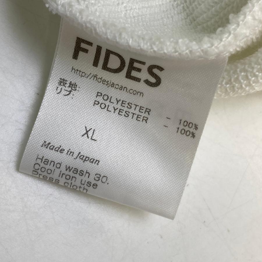 FIDES GOLF フィデスゴルフ ×CLUBHAUS スウェットパーカー ホワイト系 